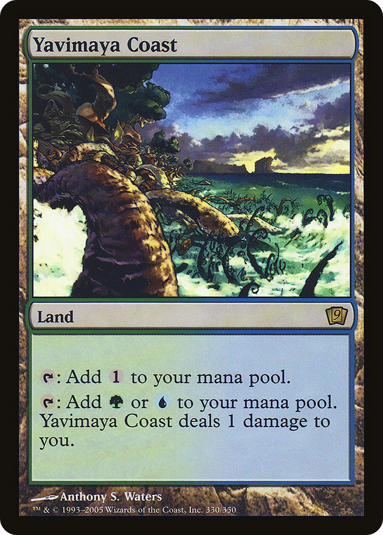 Yavimaya Coast (9ED-330★) -  Foil