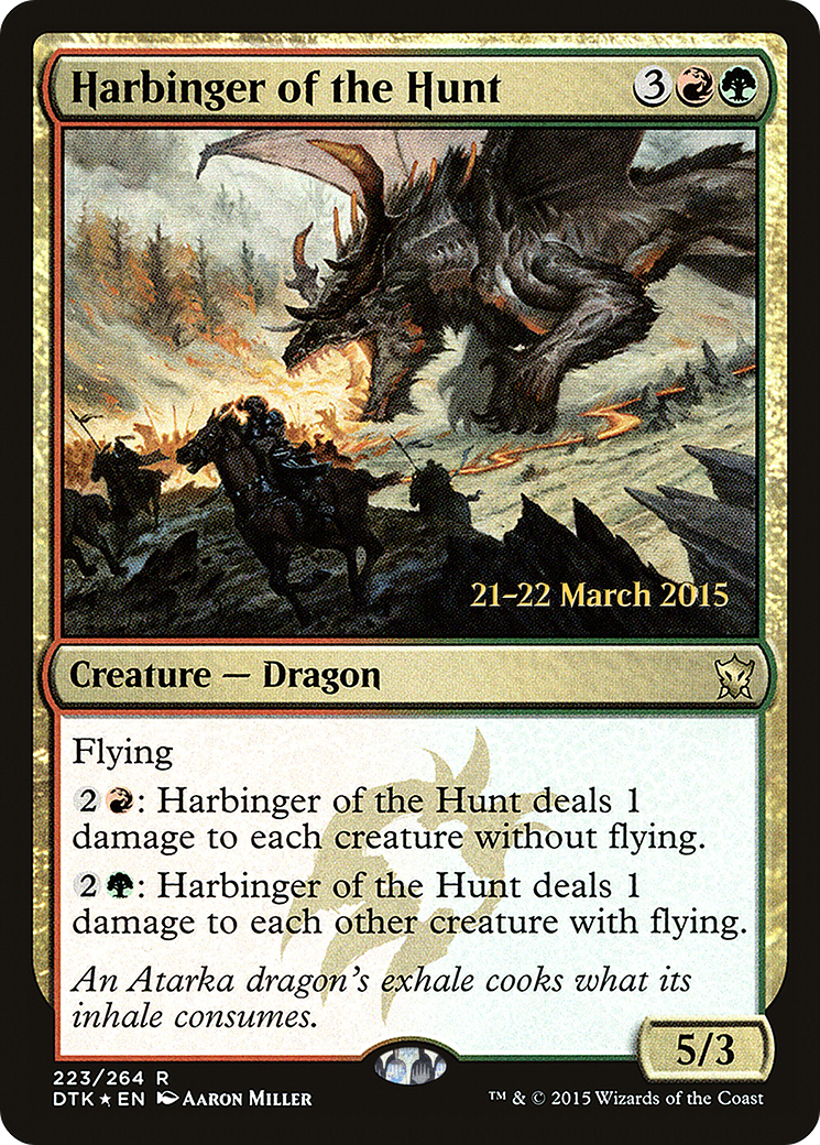 Harbinger of the Hunt (PRE-223S) -  Foil