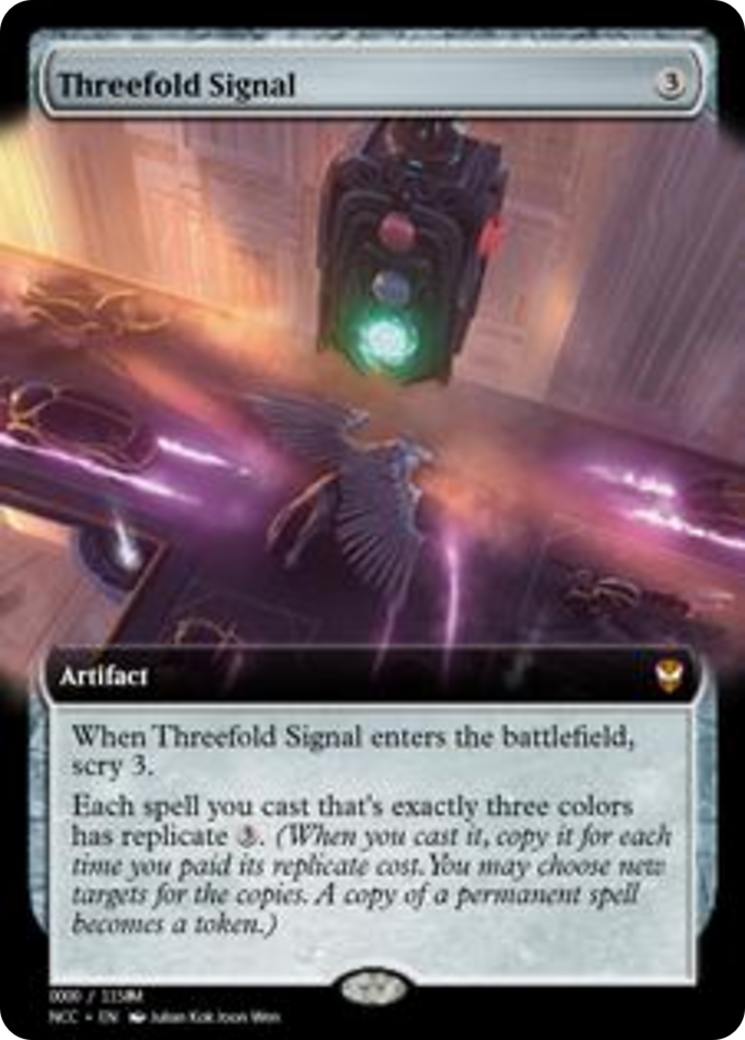 Threefold Signal (PRM-99817) -