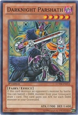 Darknight Parshath (LCYW-EN213) - Legendary Collection 3: Yugi's World 1st Edition