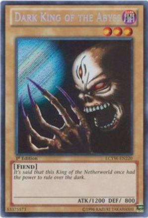 Dark King of the Abyss (LCYW-EN220) - Legendary Collection 3: Yugi's World Unlimited