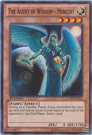 The Agent of Wisdom - Mercury (LCYW-EN252) - Legendary Collection 3: Yugi's World 1st Edition