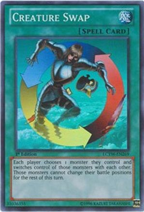 Creature Swap (LCYW-EN269) - Legendary Collection 3: Yugi's World 1st Edition