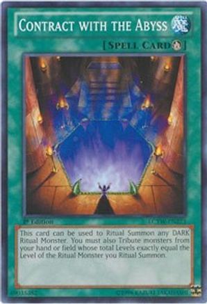 Contract with the Abyss (LCYW-EN273) - Legendary Collection 3: Yugi's World Unlimited