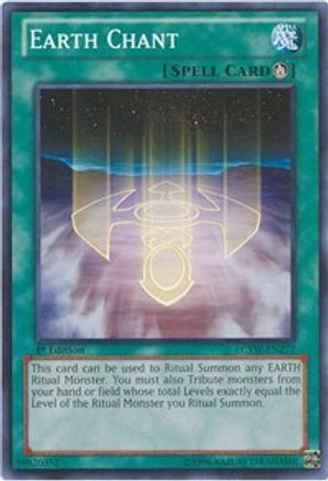 Earth Chant (LCYW-EN277) - Legendary Collection 3: Yugi's World 1st Edition