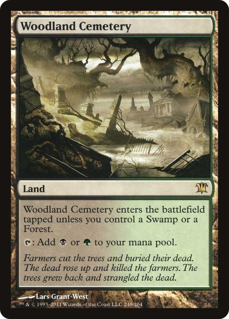 Woodland Cemetery (ISD-249) -  Foil