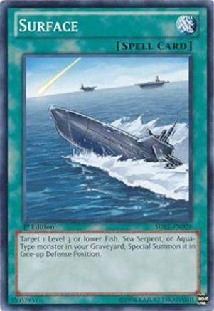 Surface (SDRE-EN028) - Structure Deck: Realm of the Sea Emperor 1st Edition