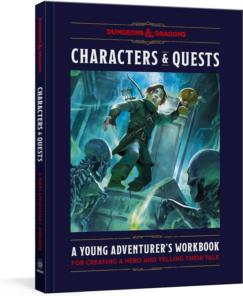 Characters & Quests: A Young Adventurer’s Workbook
