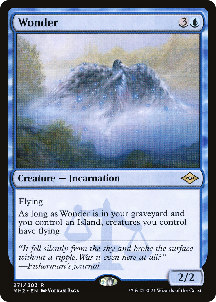 Wonder (MH2-271) -  Etched Foil