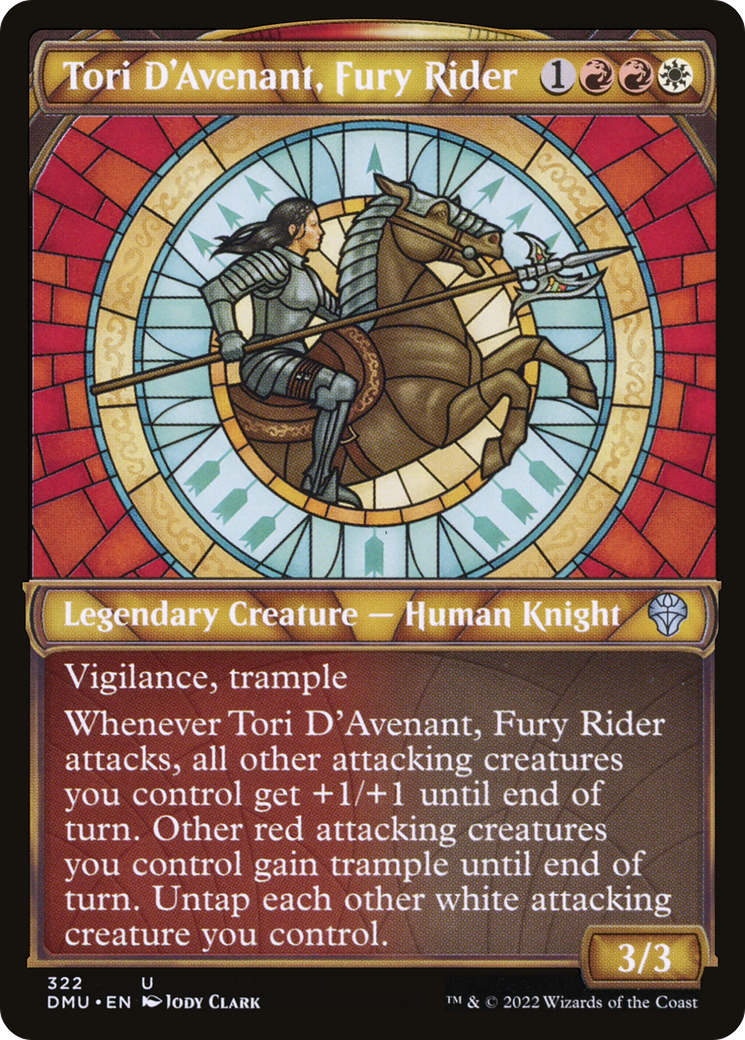 Tori D'Avenant, Fury Rider (DMU-322) - : (Showcase)