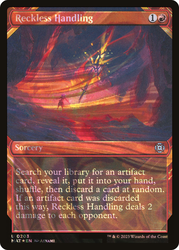 Reckless Handling (MAT-203) - : (Showcase) Foil