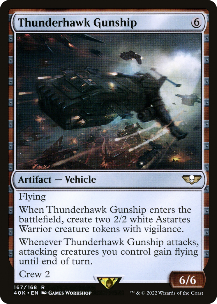 Thunderhawk Gunship (40K-167) -