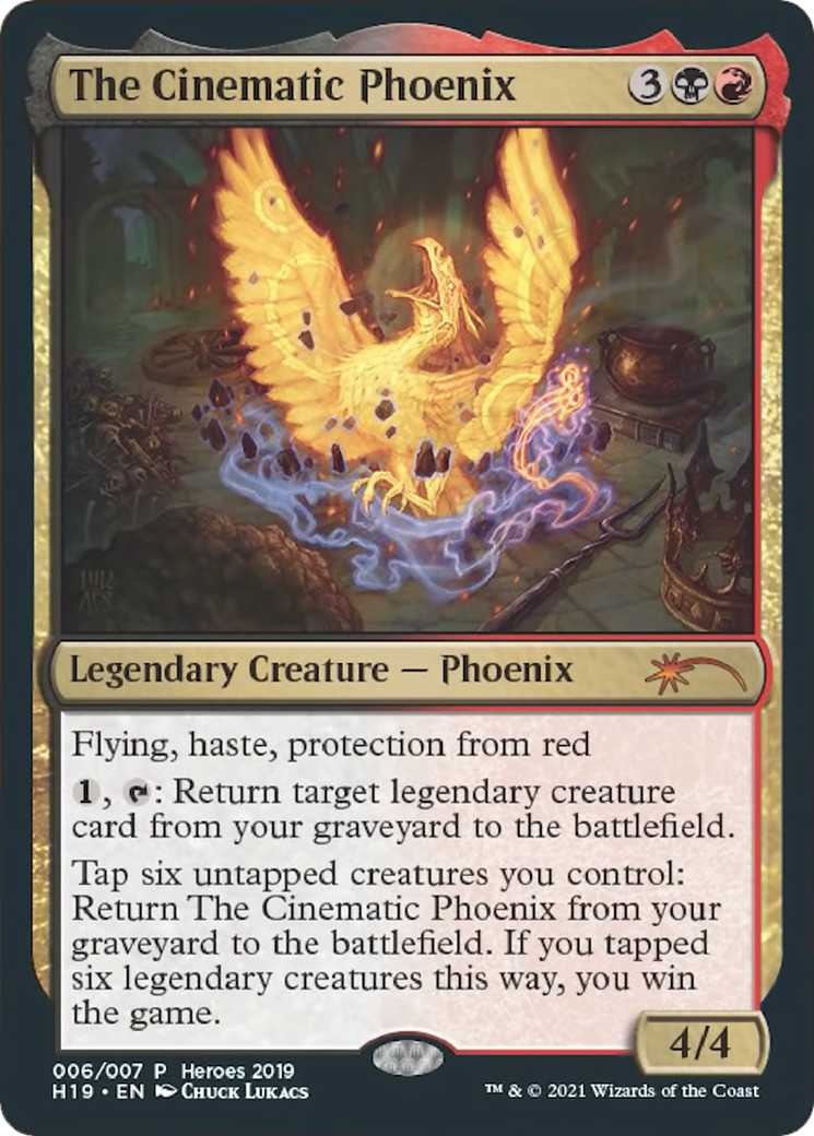 The Cinematic Phoenix (HTR19-006) -  Foil