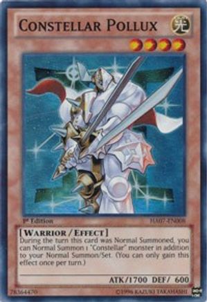 Constellar Pollux (HA07-EN008) - Hidden Arsenal 7: Knight of Stars 1st Edition