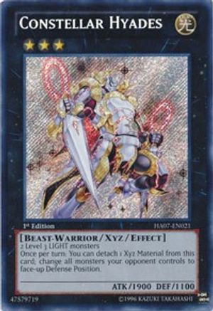 Constellar Hyades (HA07-EN021) - Hidden Arsenal 7: Knight of Stars 1st Edition