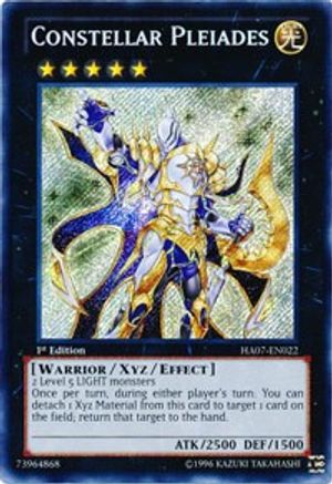 Constellar Pleiades (HA07-EN022) - Hidden Arsenal 7: Knight of Stars 1st Edition