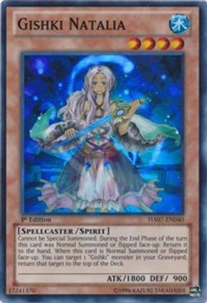 Gishki Natalia (HA07-EN040) - Hidden Arsenal 7: Knight of Stars 1st Edition