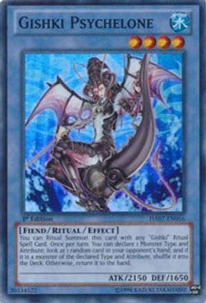 Gishki Psychelone (HA07-EN056) - Hidden Arsenal 7: Knight of Stars 1st Edition