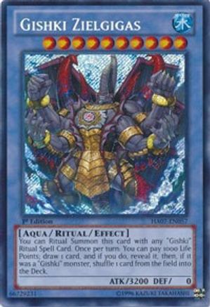 Gishki Zielgigas (HA07-EN057) - Hidden Arsenal 7: Knight of Stars 1st Edition