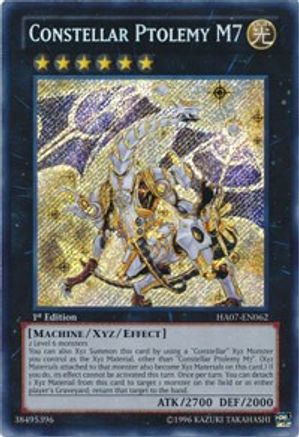 Constellar Ptolemy M7 (HA07-EN062) - Hidden Arsenal 7: Knight of Stars 1st Edition