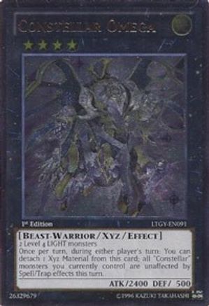 Constellar Omega (UTR) (LTGY-EN091) - Lord of the Tachyon Galaxy 1st Edition