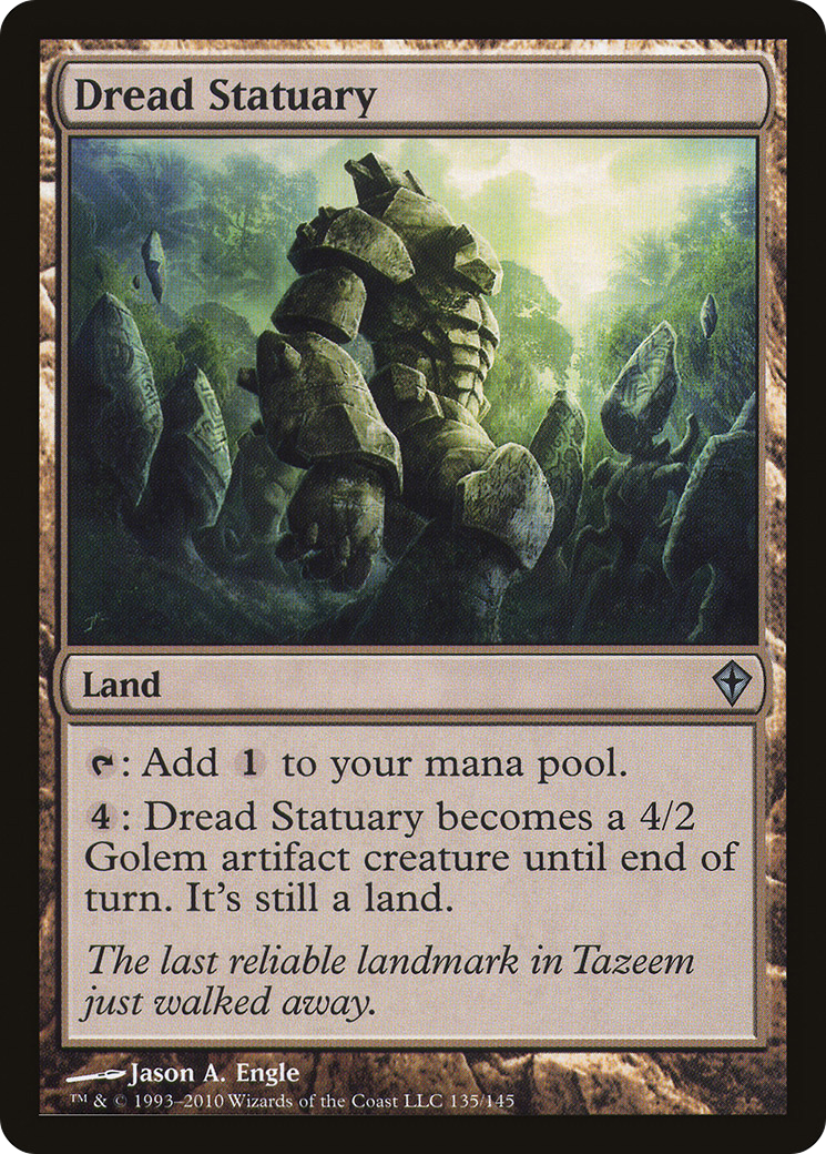 Dread Statuary (WWK-135) -  Foil