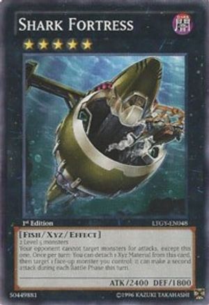 Shark Fortress (LTGY-EN048) - Lord of the Tachyon Galaxy Unlimited