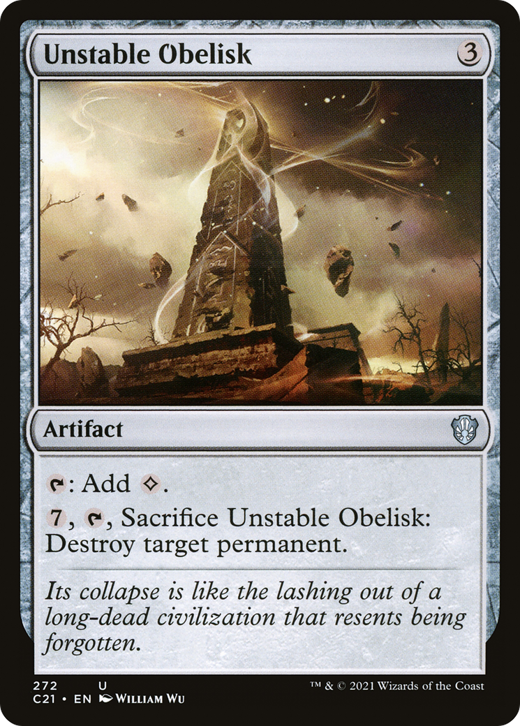 Unstable Obelisk (C21-272) -