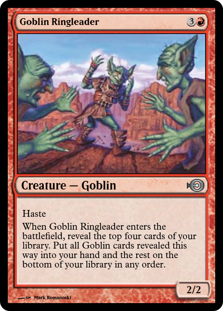 Goblin Ringleader (PRM-35144) -  Foil