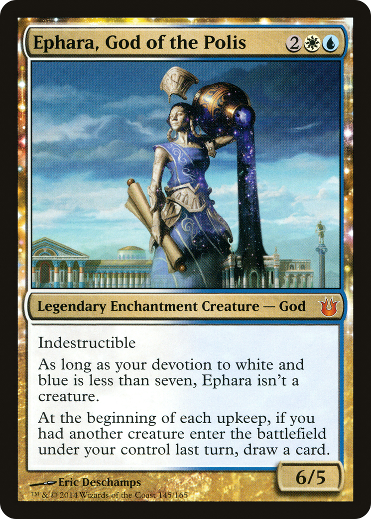 Ephara, God of the Polis (BNG-145) - : (enchantment)