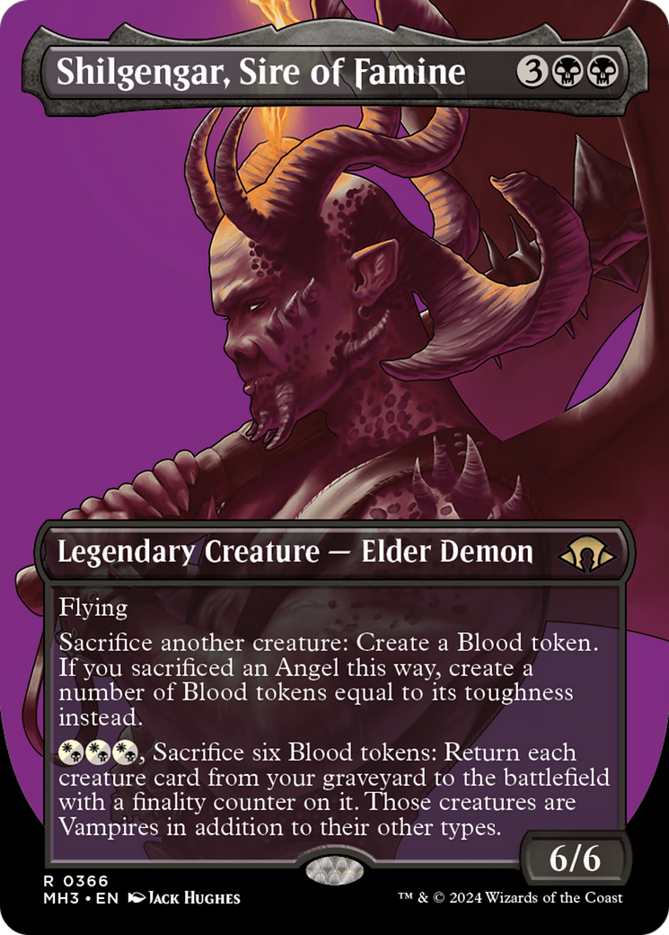 Shilgengar, Sire of Famine (MH3-366) -  (Borderless)