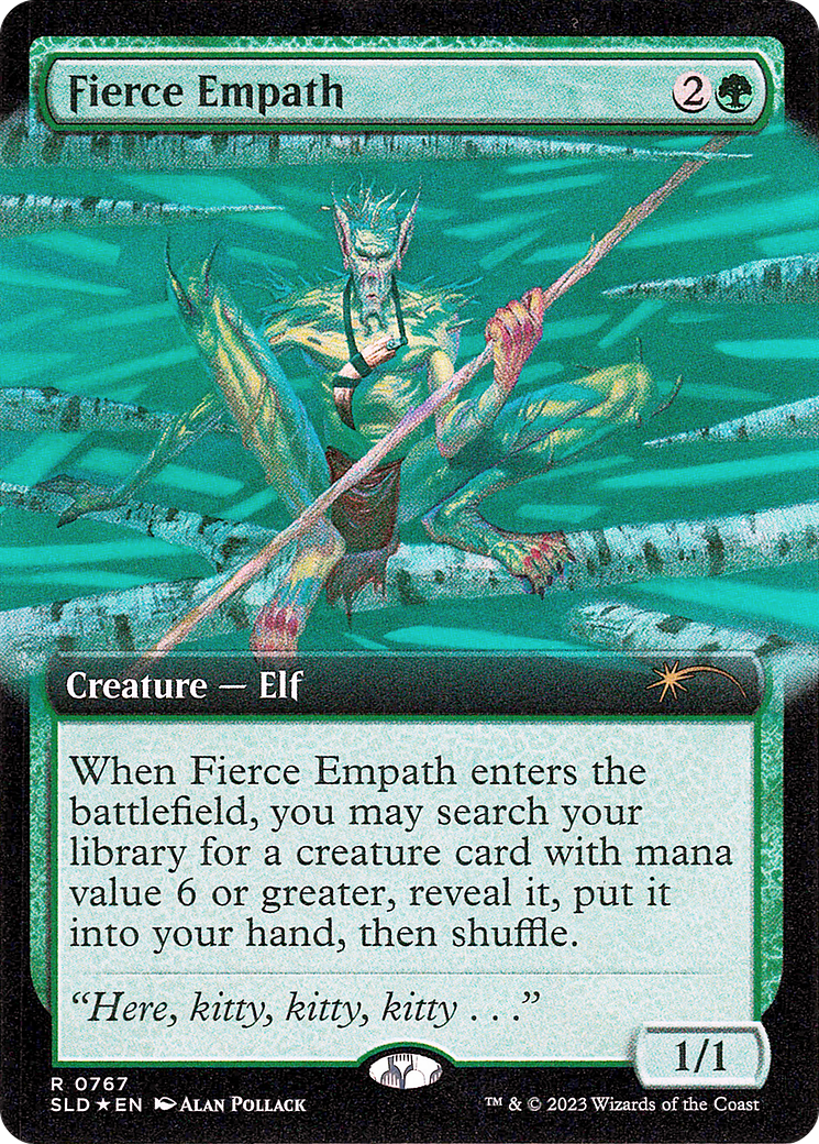 Fierce Empath (SLD-767) - : (Extended Art) Foil