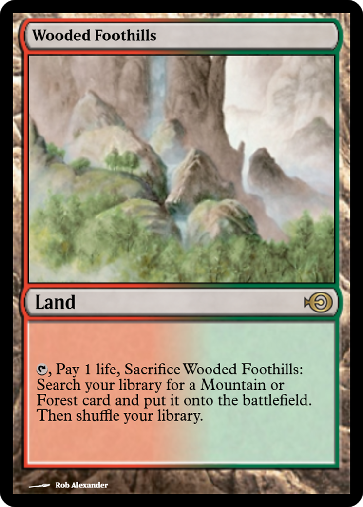 Wooded Foothills (PRM-43584) -  Foil