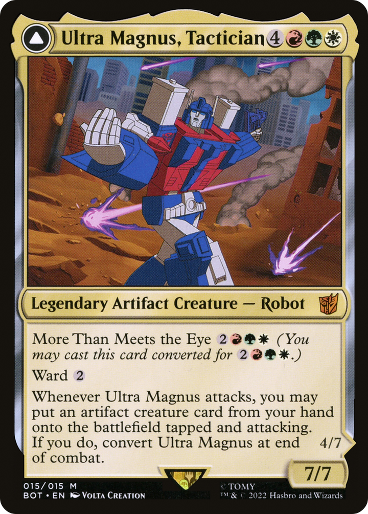 Ultra Magnus, Tactician // Ultra Magnus, Armored Carrier (BOT-015) - : (convertdfc)