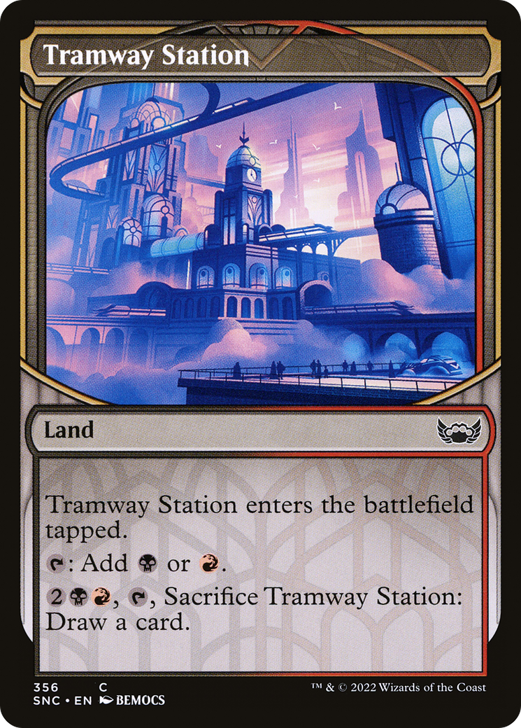 Tramway Station (SNC-356) - : (Showcase) Foil