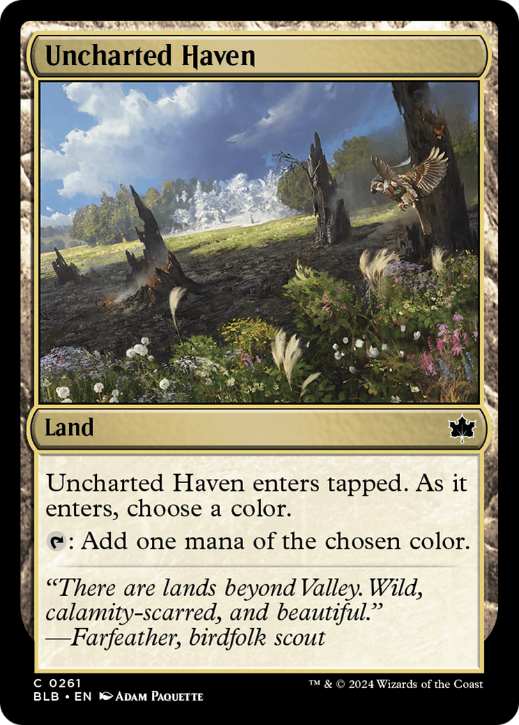 Uncharted Haven (BLB-261) -  Foil