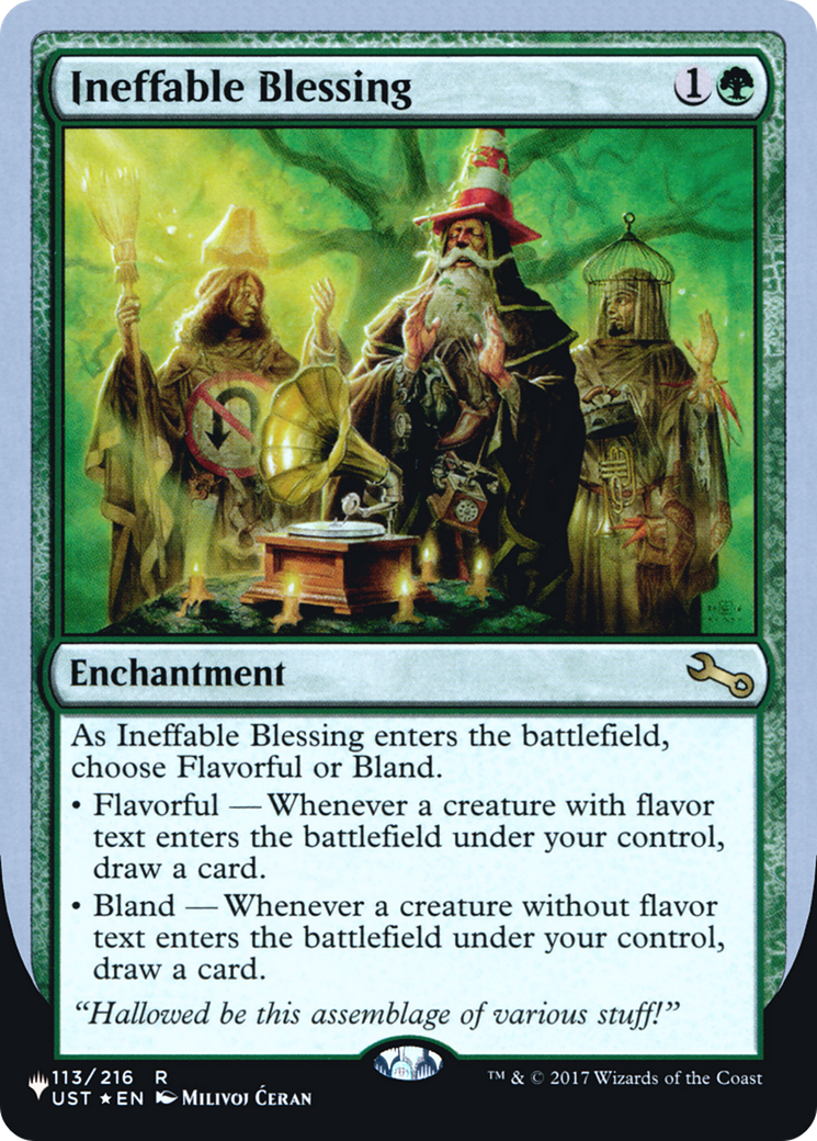 Ineffable Blessing (LIST-038) -  Foil