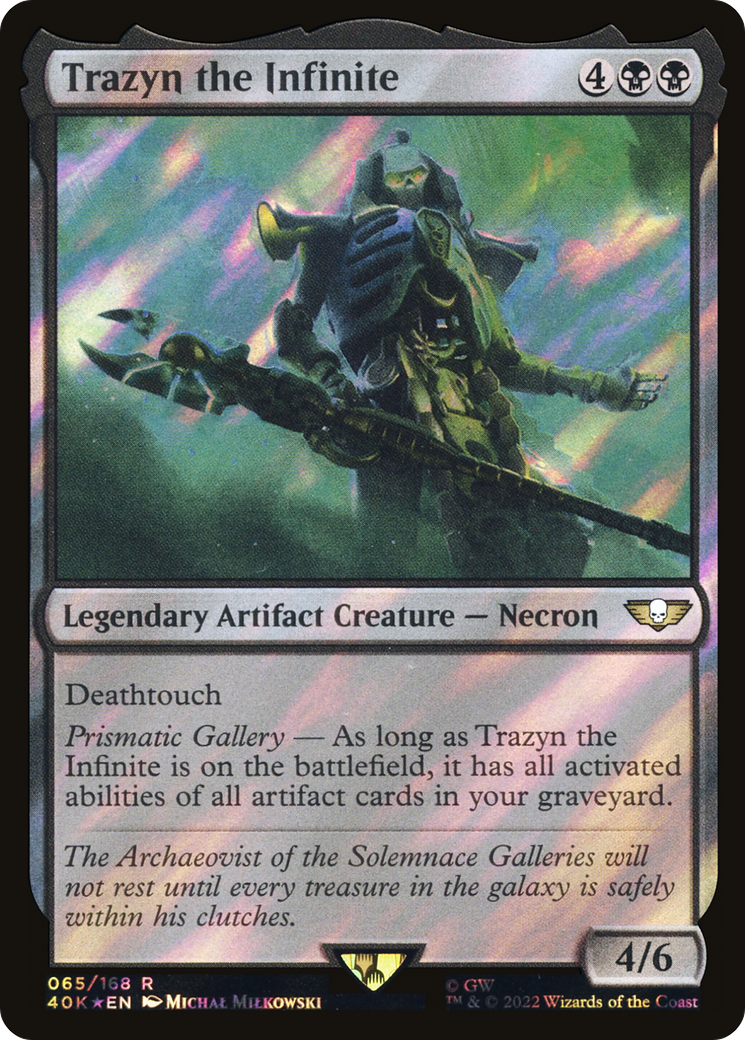 Trazyn the Infinite (40K-65★) -  Foil