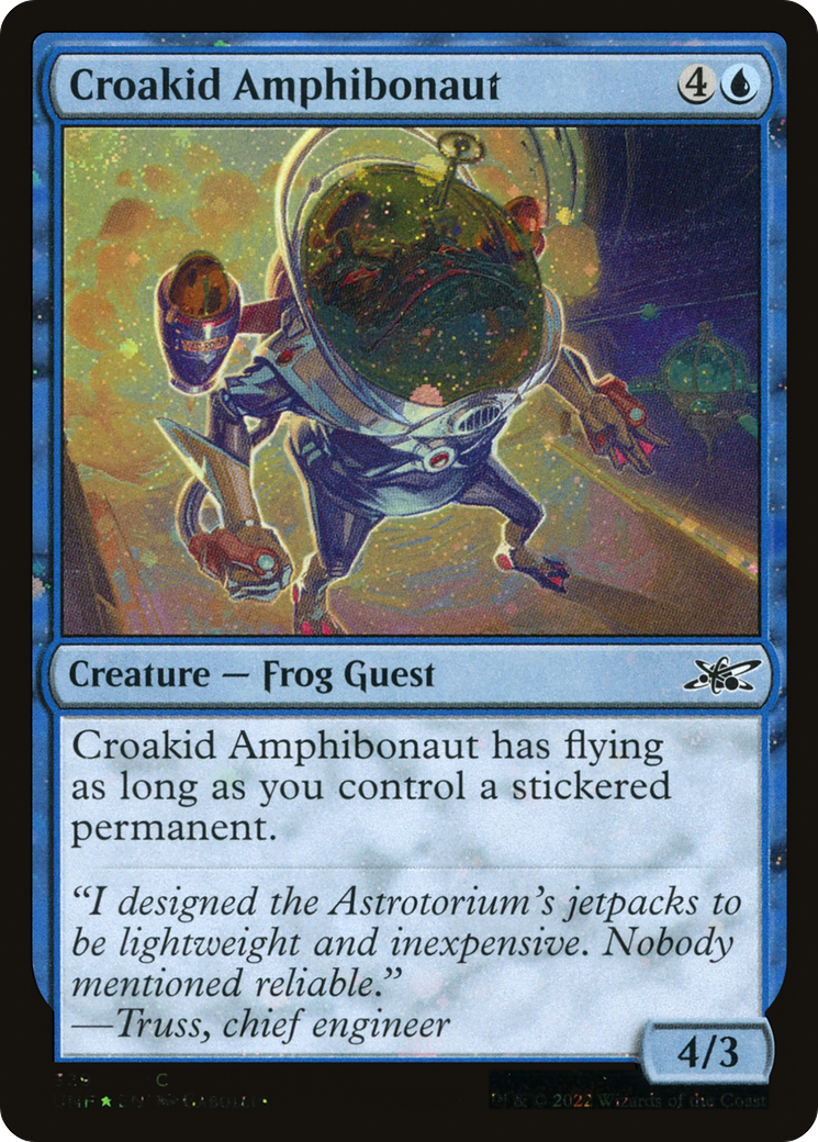 Croakid Amphibonaut (UNF-329) -  Foil