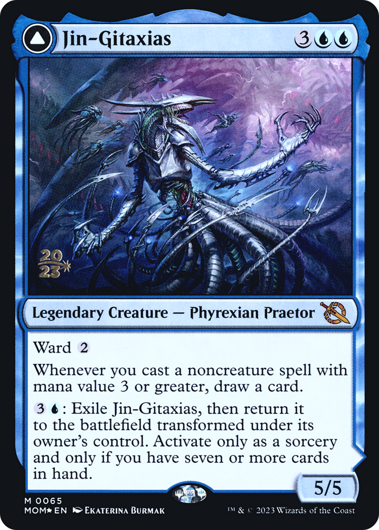 Jin-Gitaxias // The Great Synthesis (PRE-65S) -  Foil