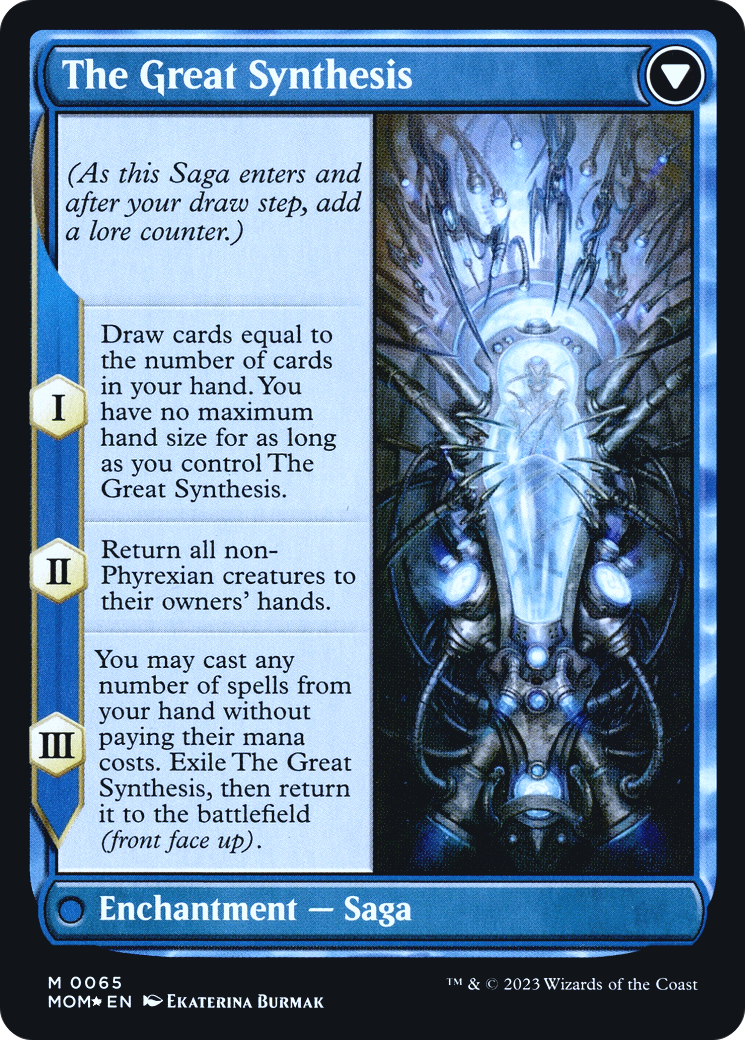 Jin-Gitaxias // The Great Synthesis (PRE-65S) -  Foil