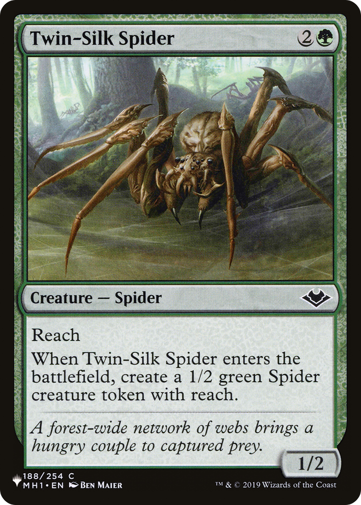 Twin-Silk Spider (LIST-MH1-188) -