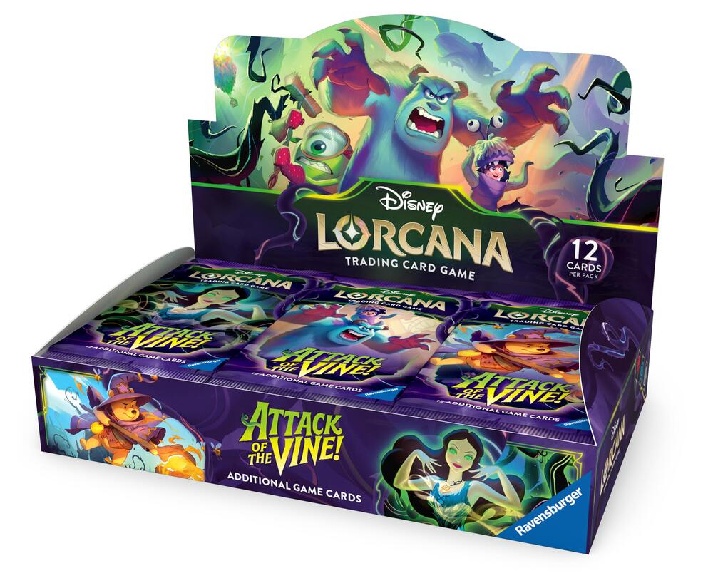 Attack of the Vine Booster Display