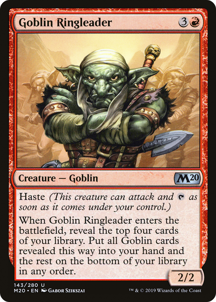 Goblin Ringleader (M20-143) -