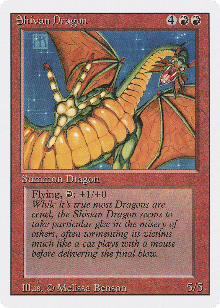 Shivan Dragon (3ED-177) -