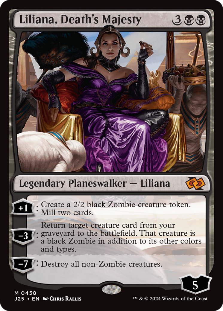 Liliana, Death's Majesty (J25-458) -