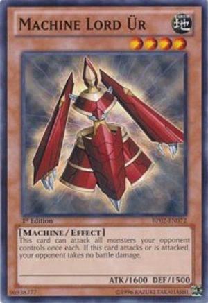 Machine Lord Ur (BP02-EN072) - Battle Pack 2: War of the Giants 1st Edition