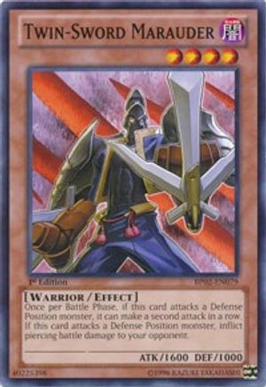 Twin-Sword Marauder (BP02-EN079) - Battle Pack 2: War of the Giants Unlimited