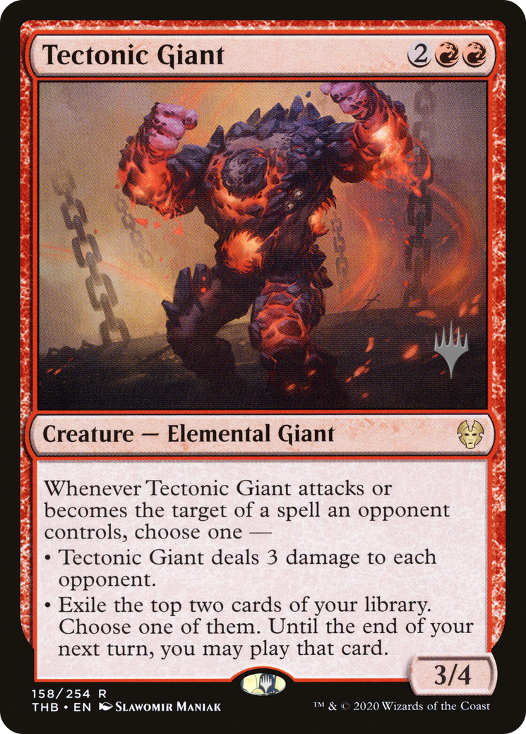 Tectonic Giant (PPTHB-158P) -  Foil