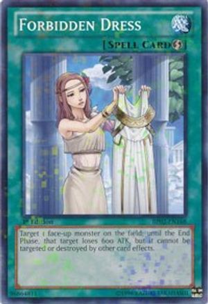 Forbidden Dress (Mosaic Rare) (BP02-EN168) - Battle Pack 2: War of the Giants 1st Edition